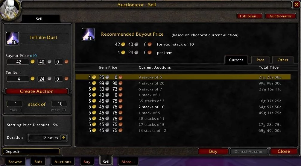 Addon GearScore Lite para WoW 3.3.5