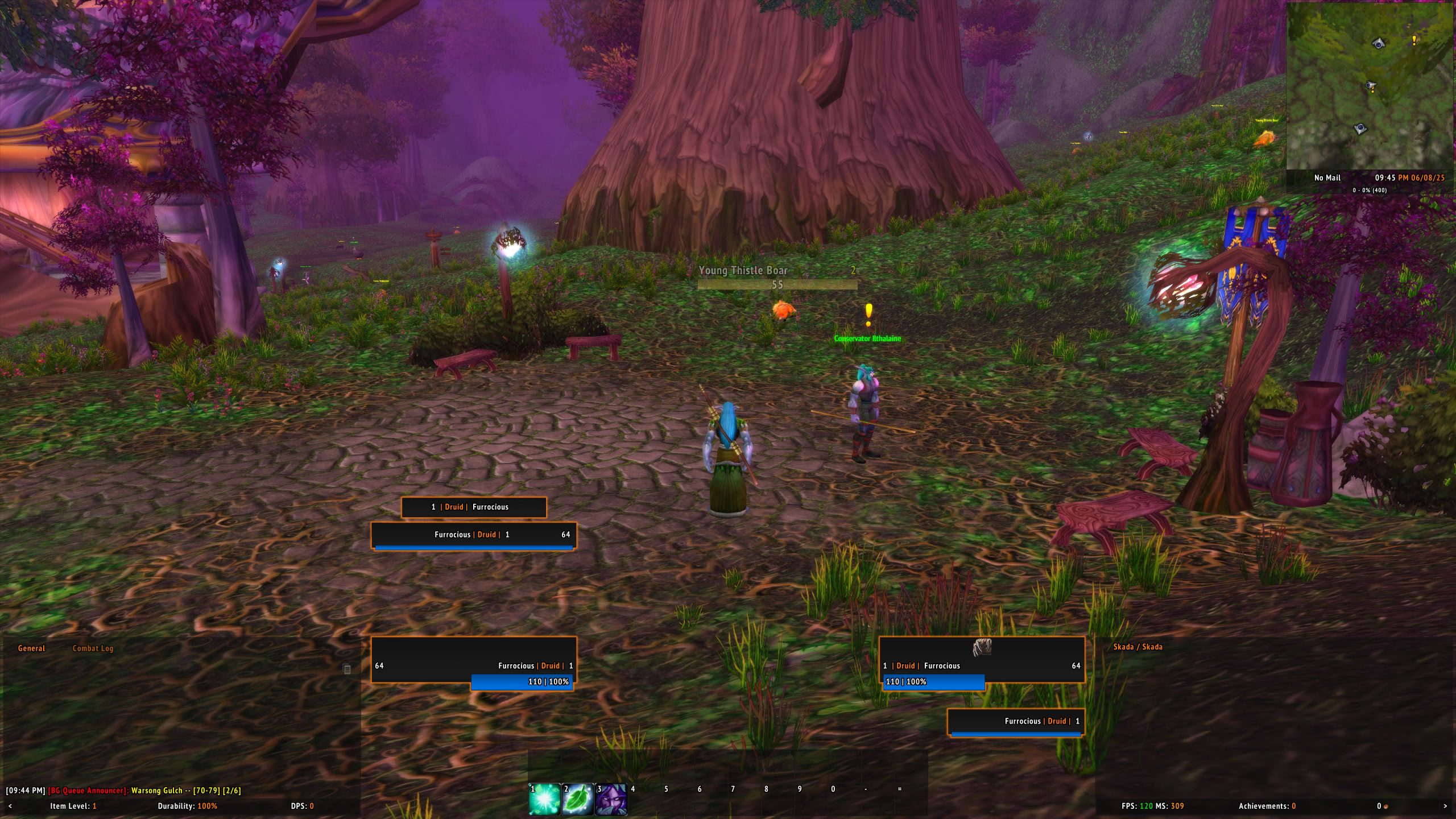 Shadow Frames ElvUI profile